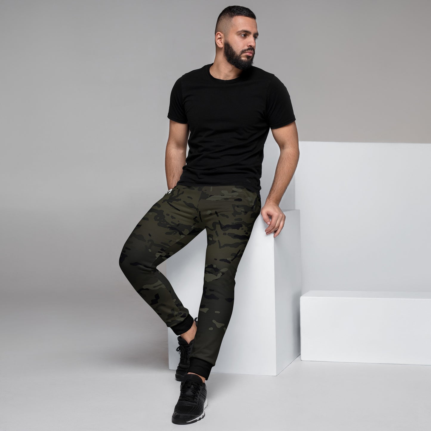 Multicam Black Men's Joggers