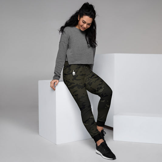 Women's Multicam Black Joggers