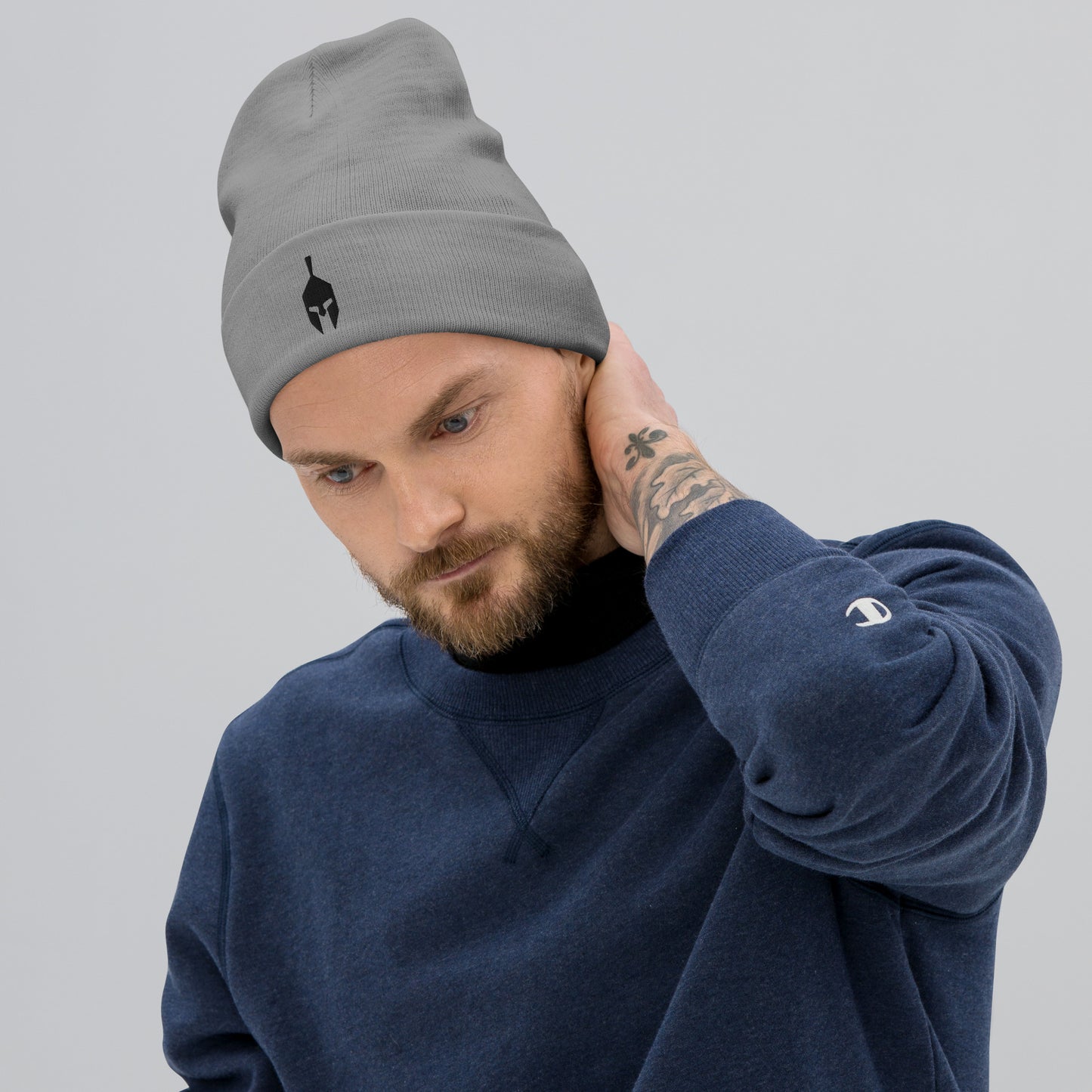 Spartan Embroidered Beanie