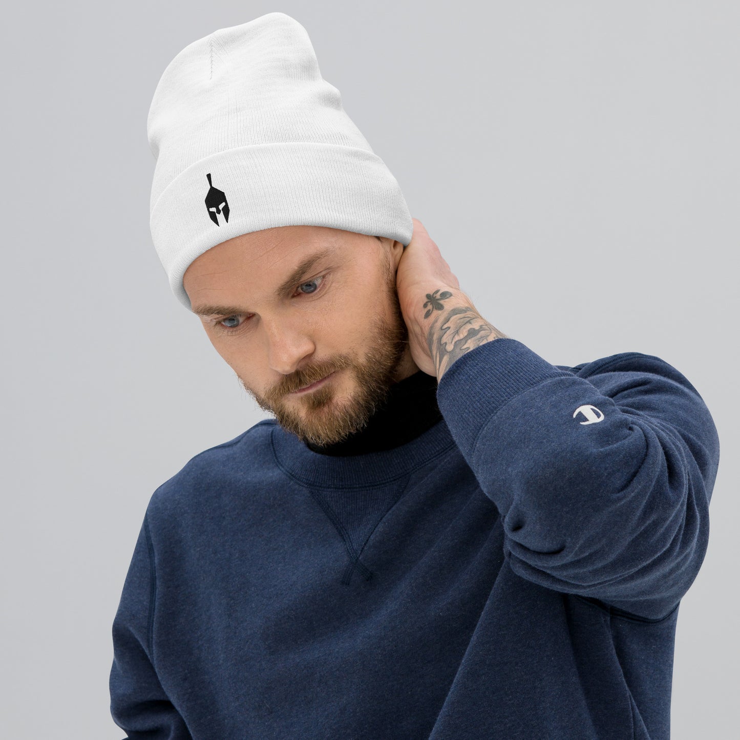 Spartan Embroidered Beanie